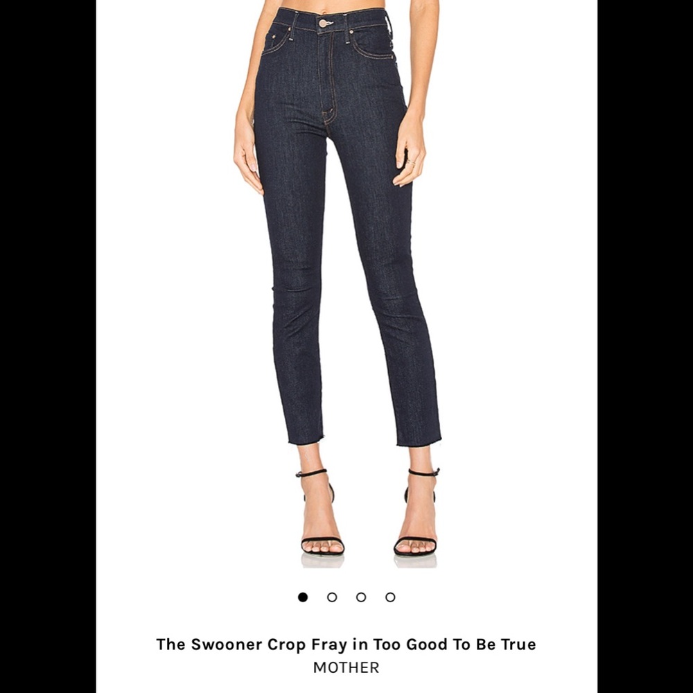 Mother denim swooner in too good to be true